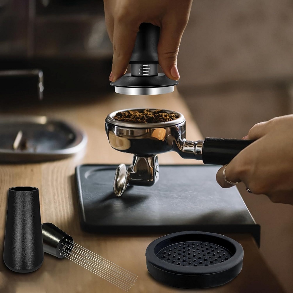 Espresso Tamper Set - Conjunto de Tamper para Espresso 51mm