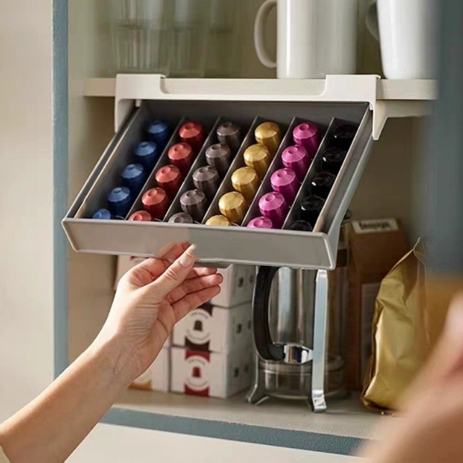 Coffee Equipment Organizer - Suporte para Cápsulas de Café, Organizador