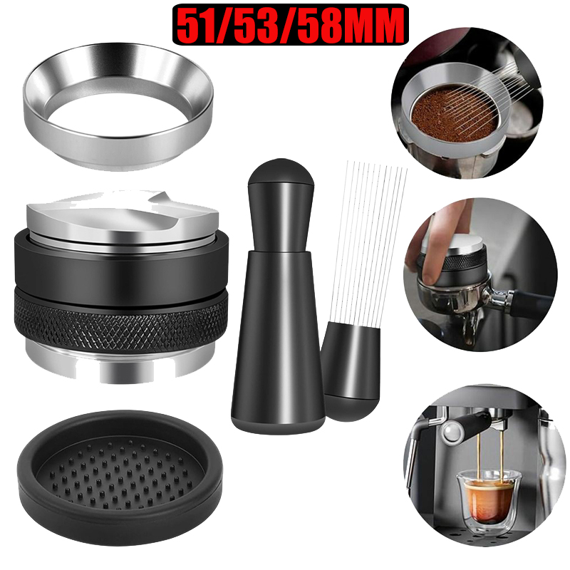 Espresso Tamper Set - Kit de acessórios para café expresso,