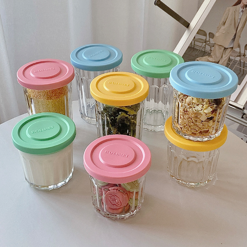 Coffee Equipment Organizer - Tanque de vidro selado com tampa