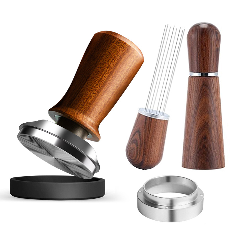 Espresso Tamper Set - Kit de Acessórios para Espresso: Calcador