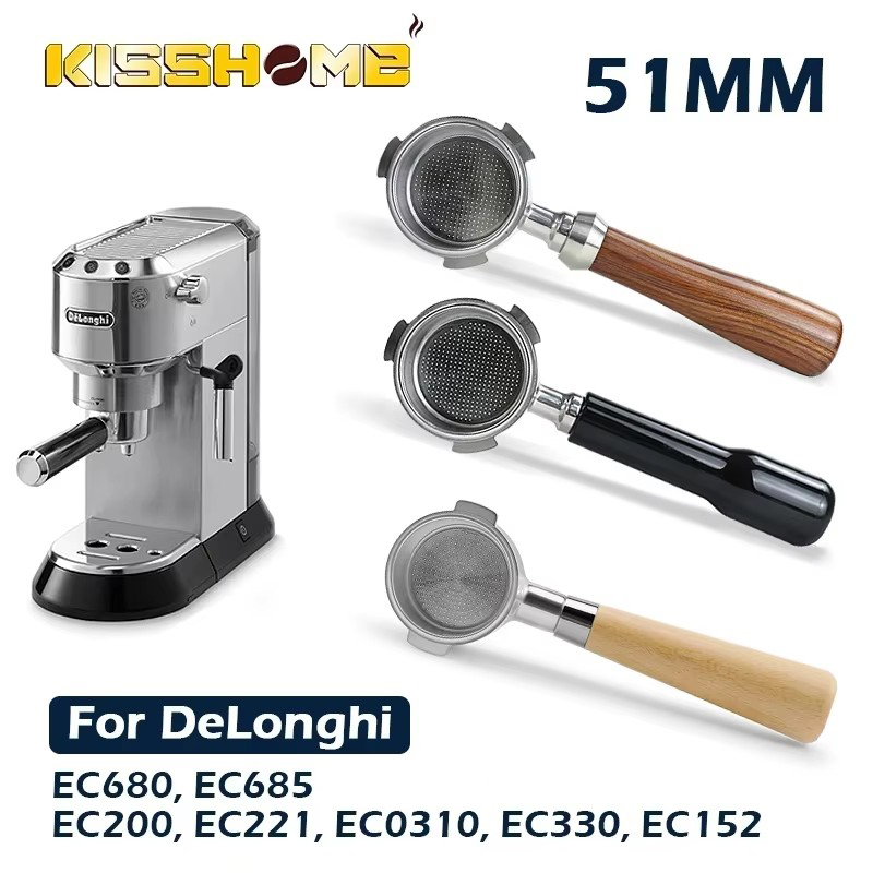 Coffee Equipment - Portafilter sem fundo de café 51mm