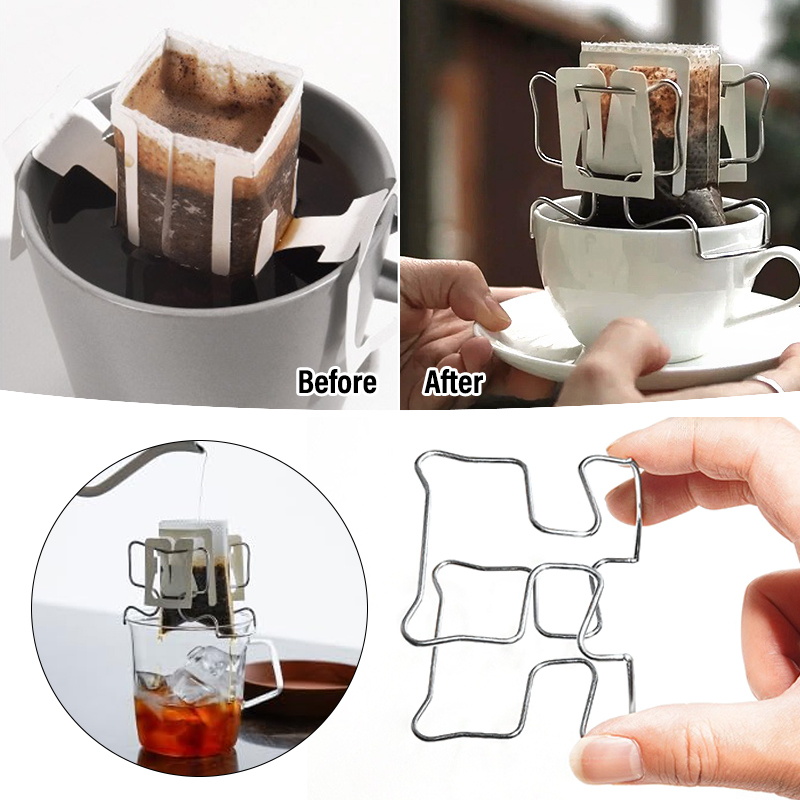 Coffee Equipment Organizer - Suporte Reutilizável para Filtro de Café