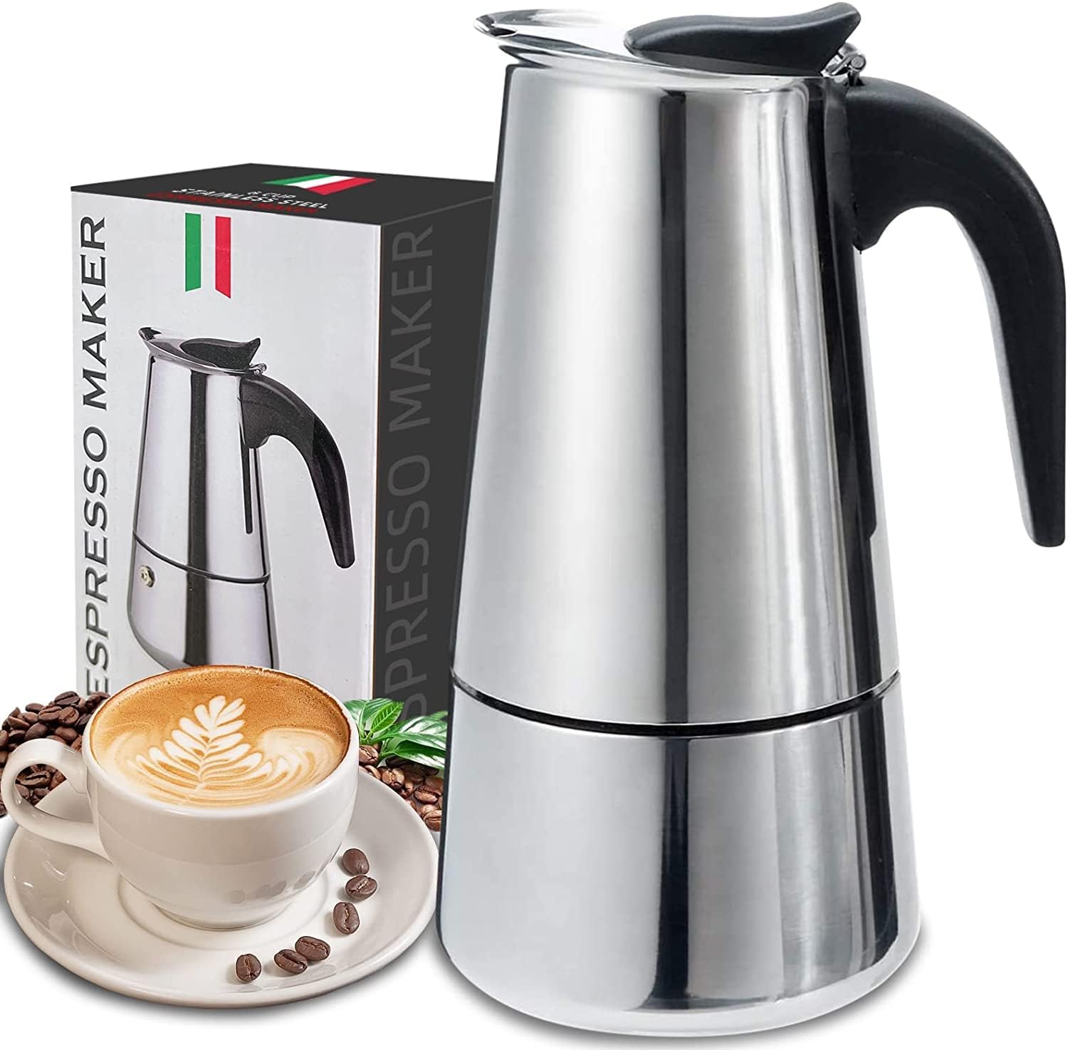 Coffee Equipment For Sale - 4/6/9 Xícaras Moka Pot Caffe Máquina