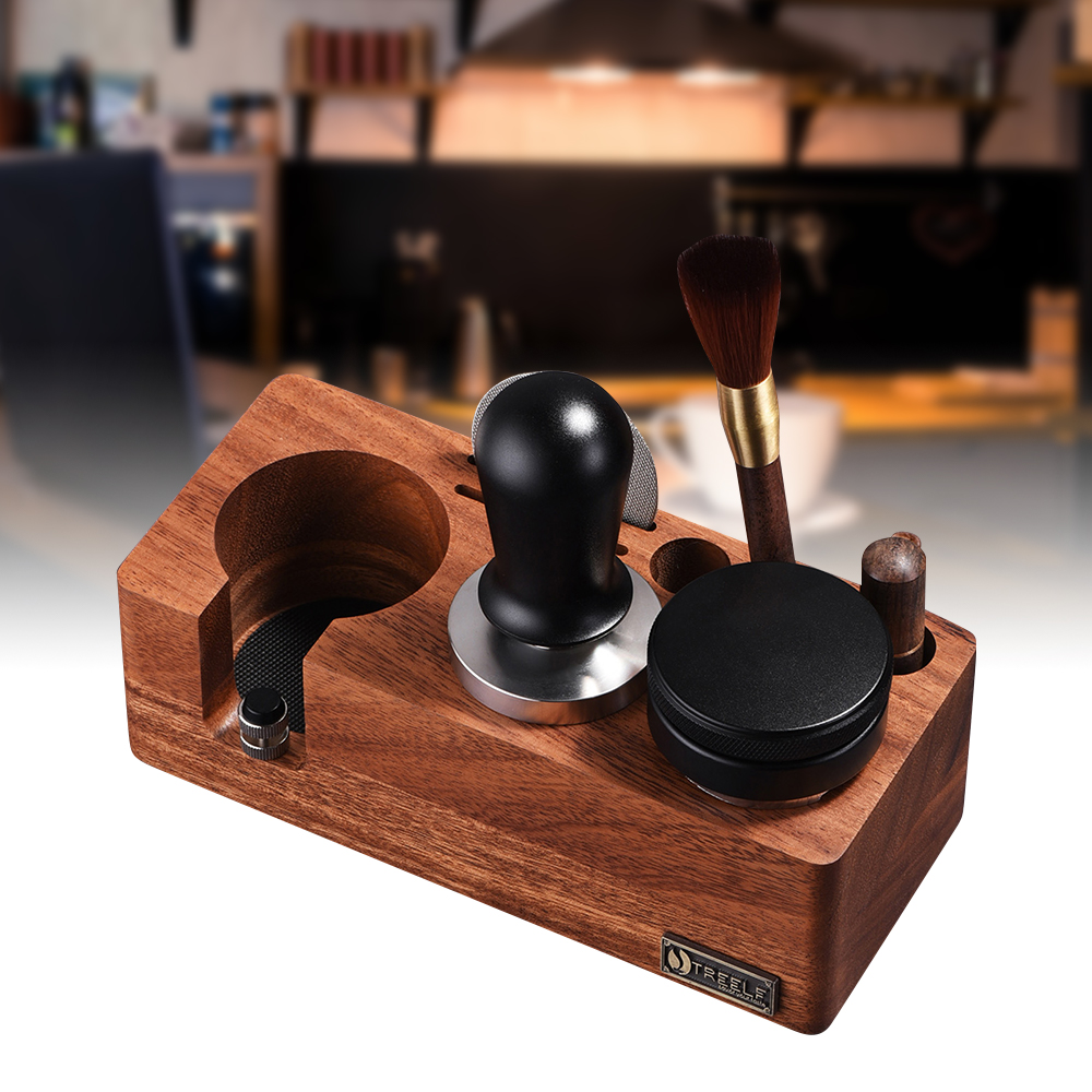 Espresso Tamper Set - Treelf suporte multifuncional para calcadeira de