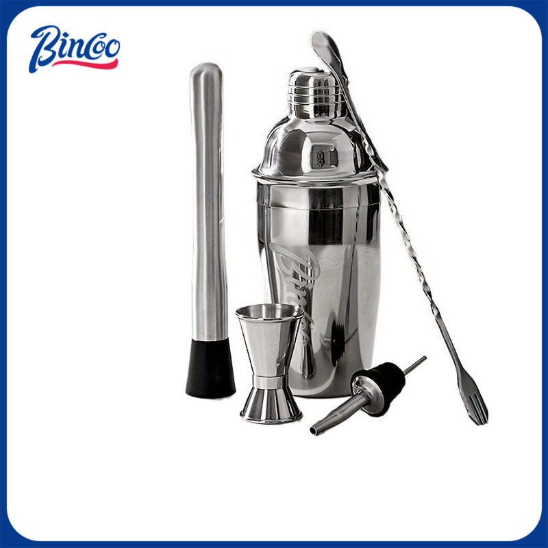 Coffee Equipment And Tools - Conjunto de Copos Shaker de Aço