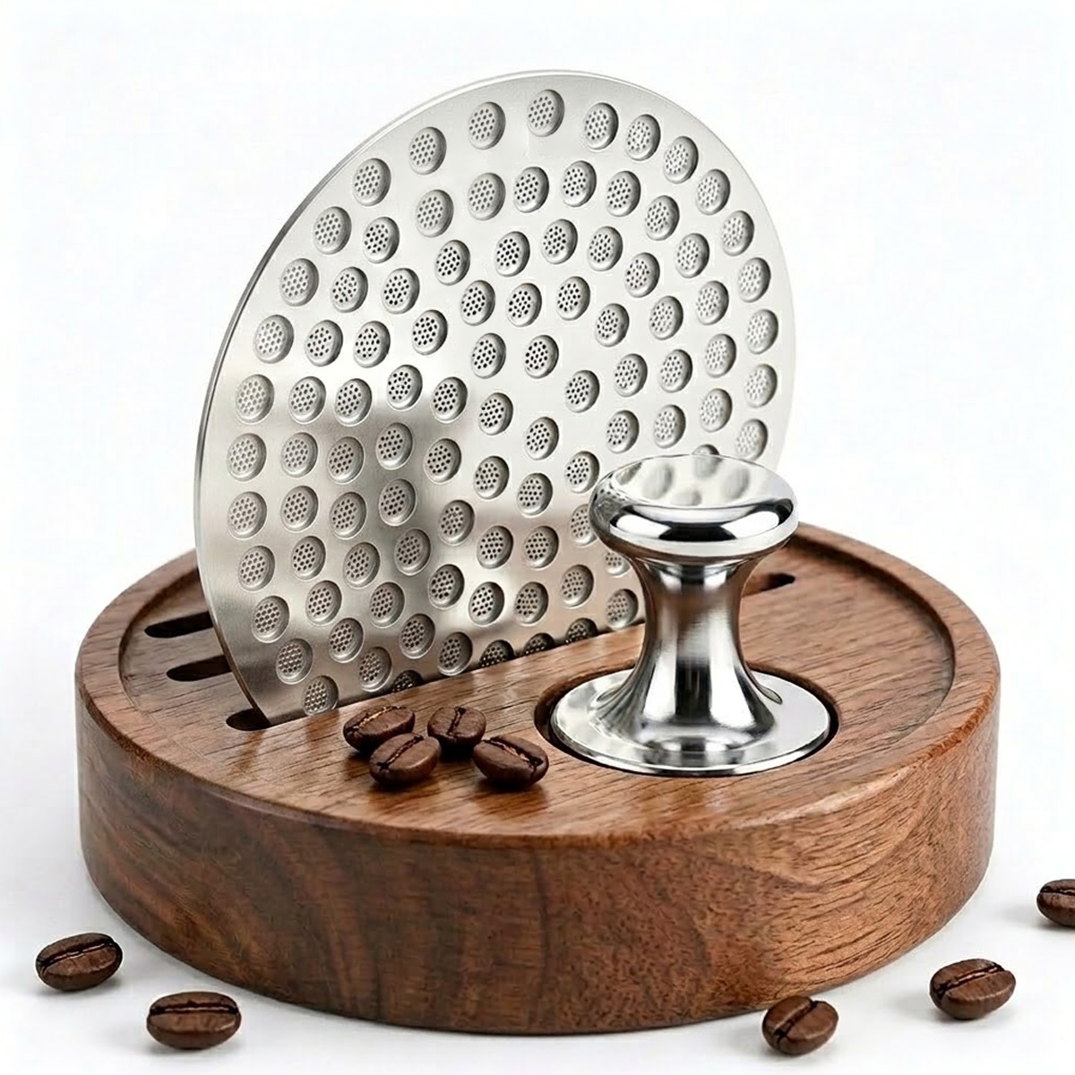 Coffee Equipment Organizer - Tela de Puck para Espresso de