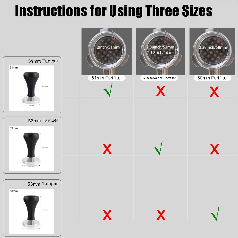 Espresso Tamper with Black Woo - Espresso Tamper Set avaliação e preço