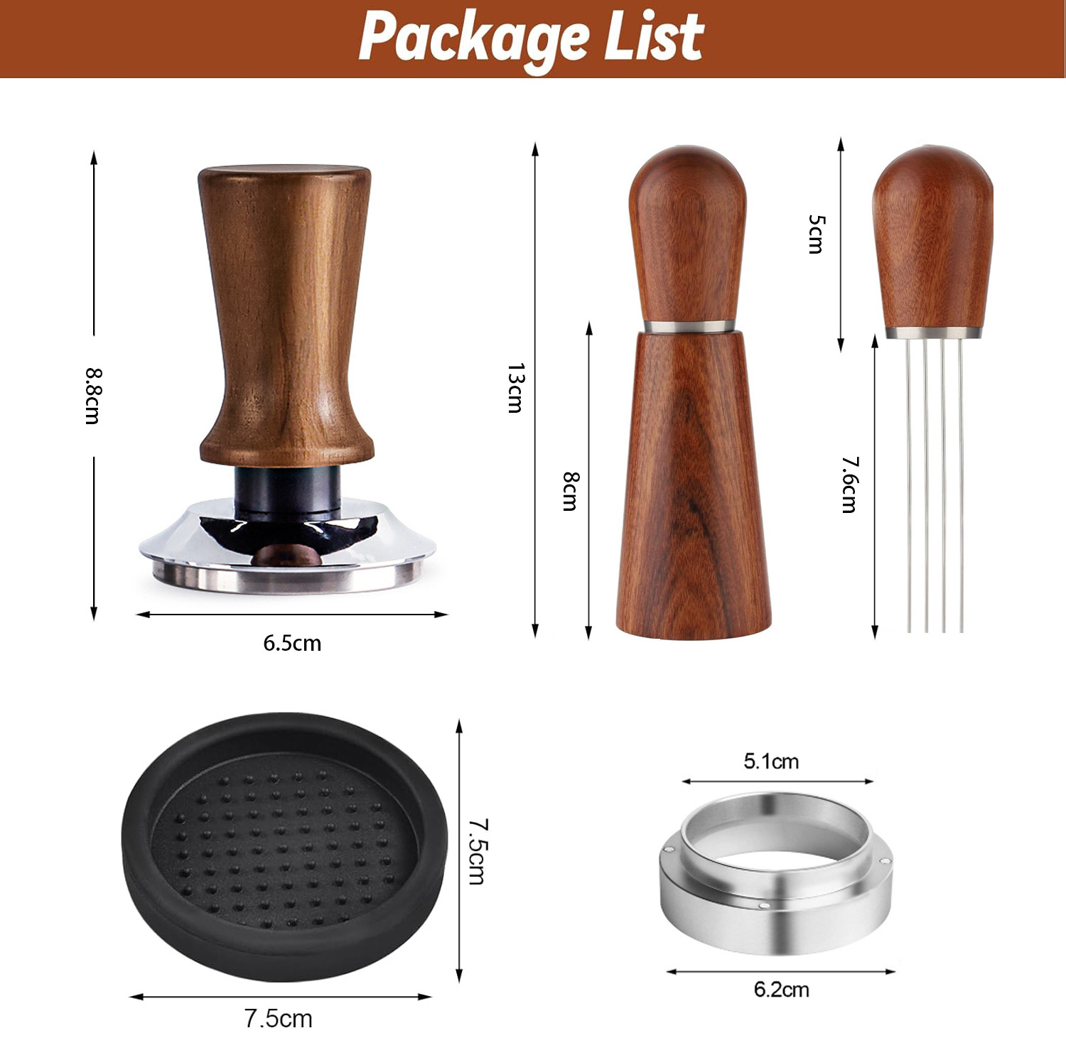 Kit de Acessórios para Espress - Espresso Tamper Set avaliação e preço