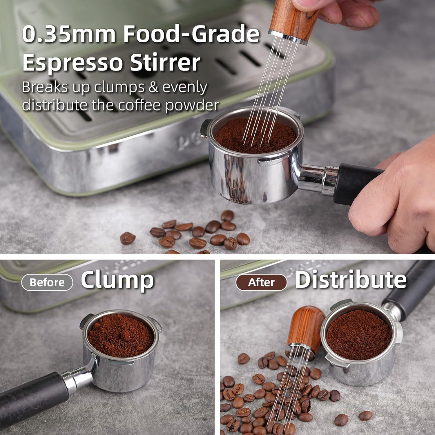 Kit de Acessórios para Espress - Espresso Tamper Set avaliação e preço