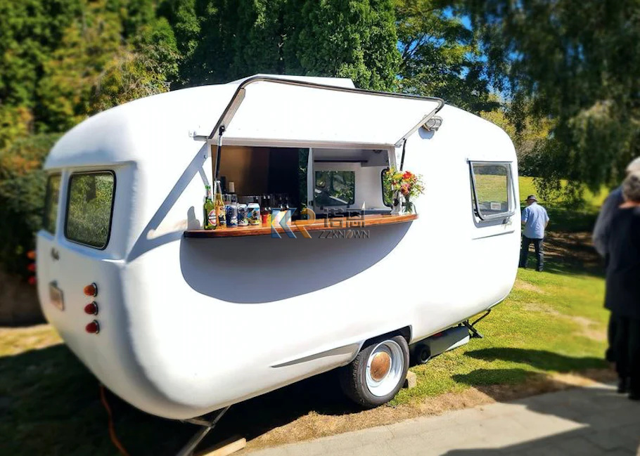 Carrinho de venda de bar de ca - Mobile Coffee Van Equipment avaliação e preço