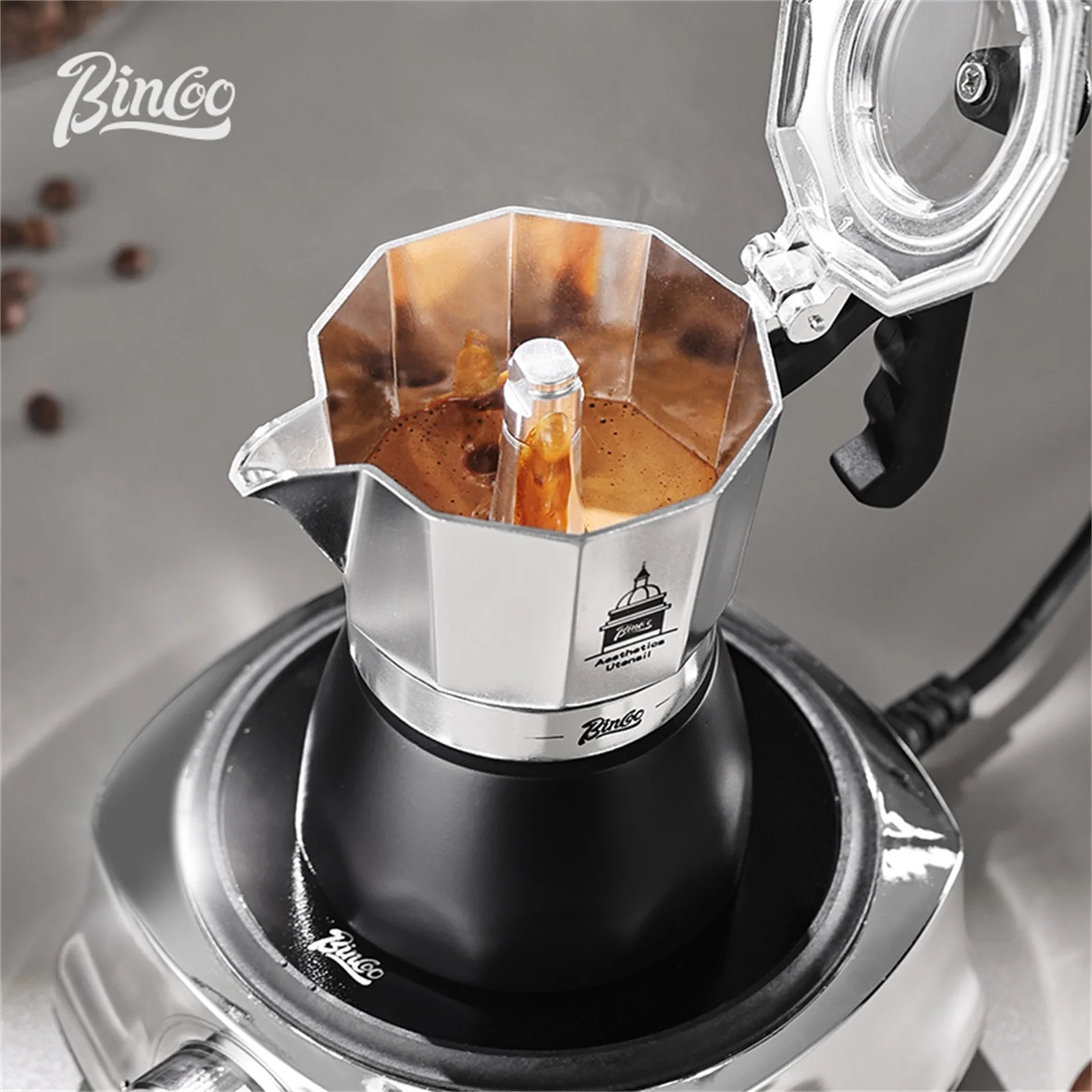 BINCOO Pote Moka de Válvula Du - Coffee Equipment For Sale avaliação e preço