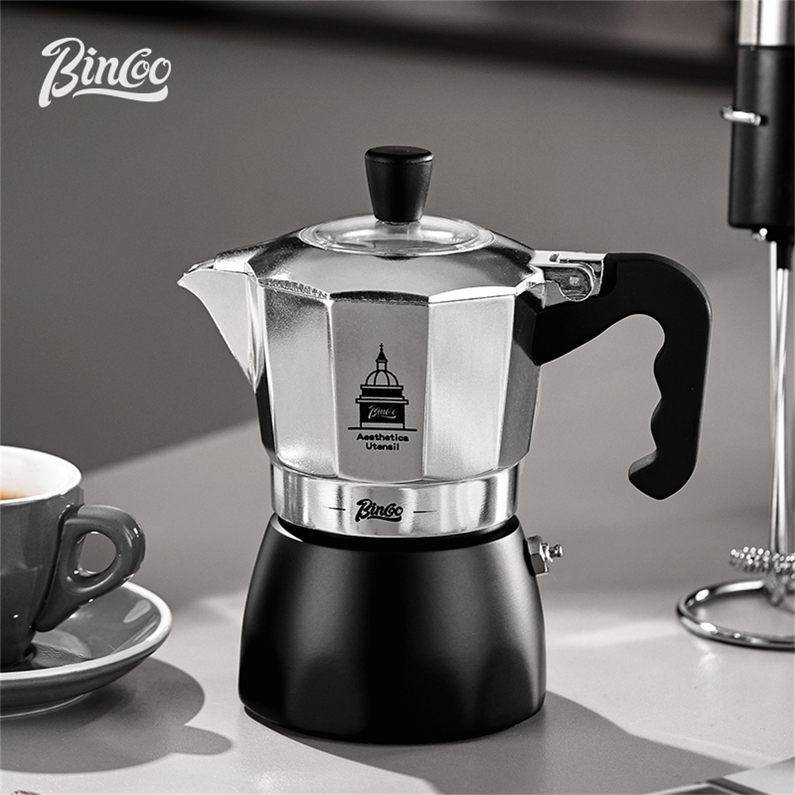 BINCOO Pote Moka de Válvula Du - Coffee Equipment For Sale avaliação e preço