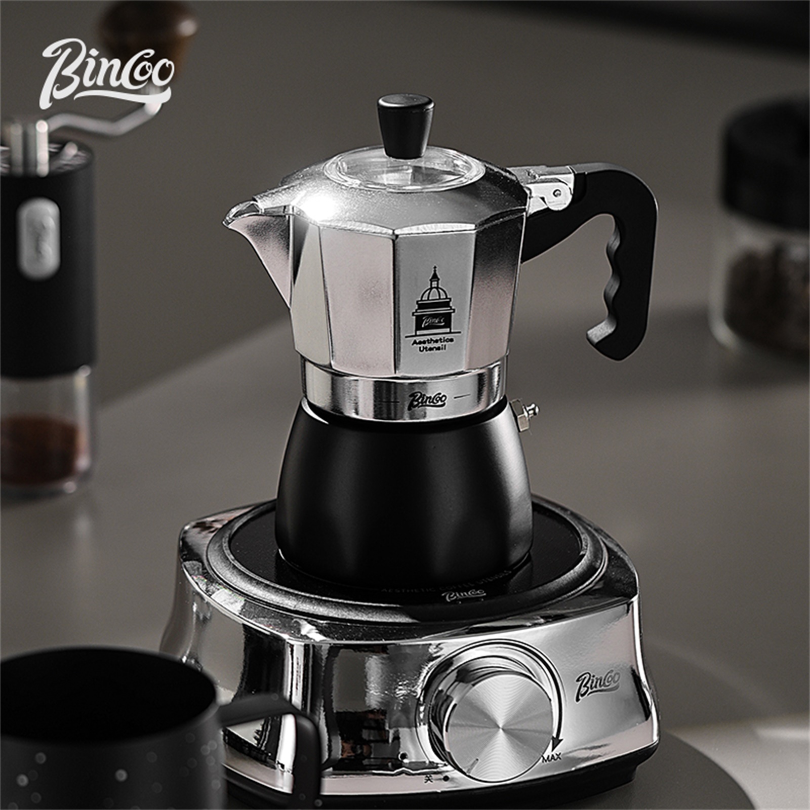 BINCOO Pote Moka de Válvula Du - Coffee Equipment For Sale avaliação e preço