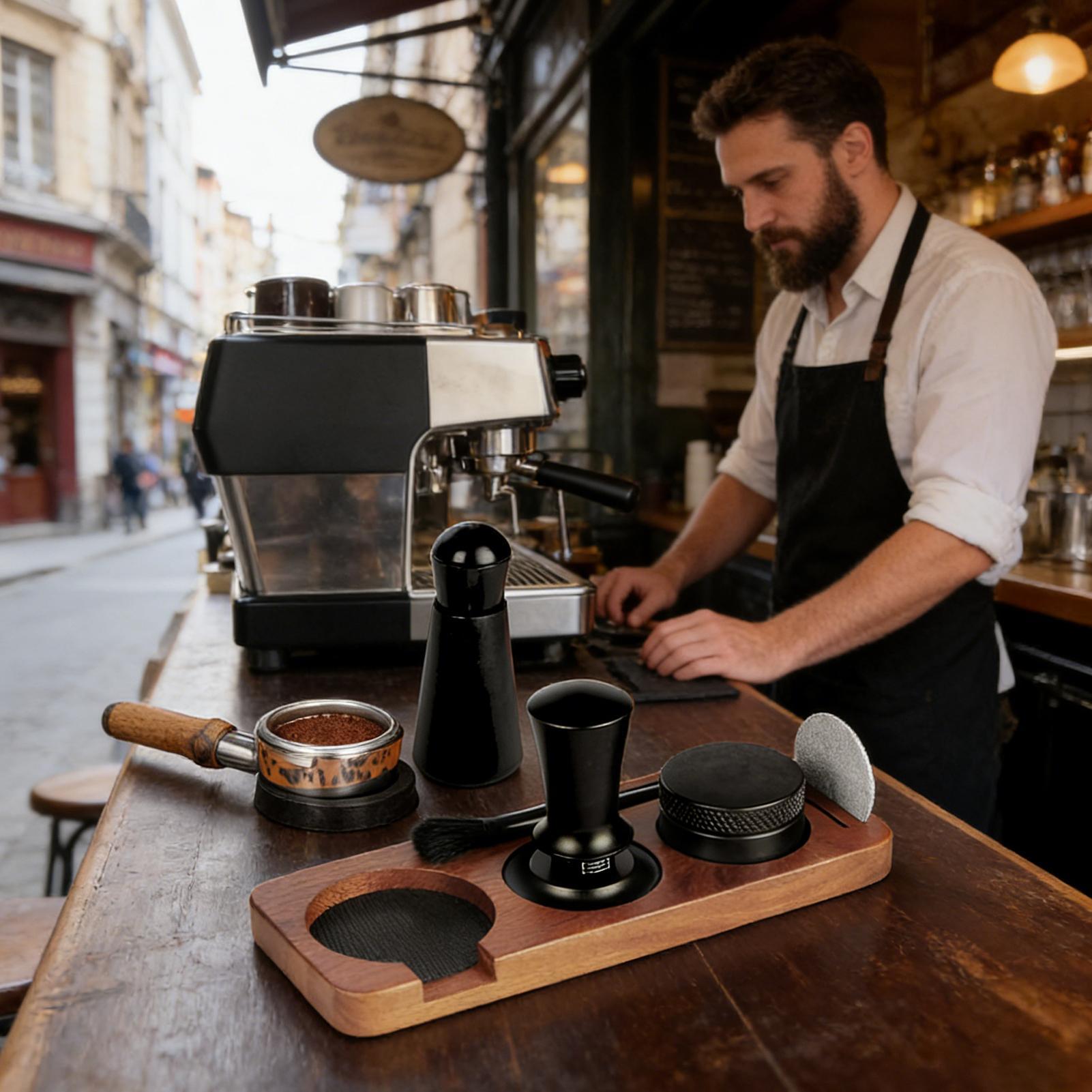 Conjunto de Tamper e Distribui - Espresso Tamper Set avaliação e preço