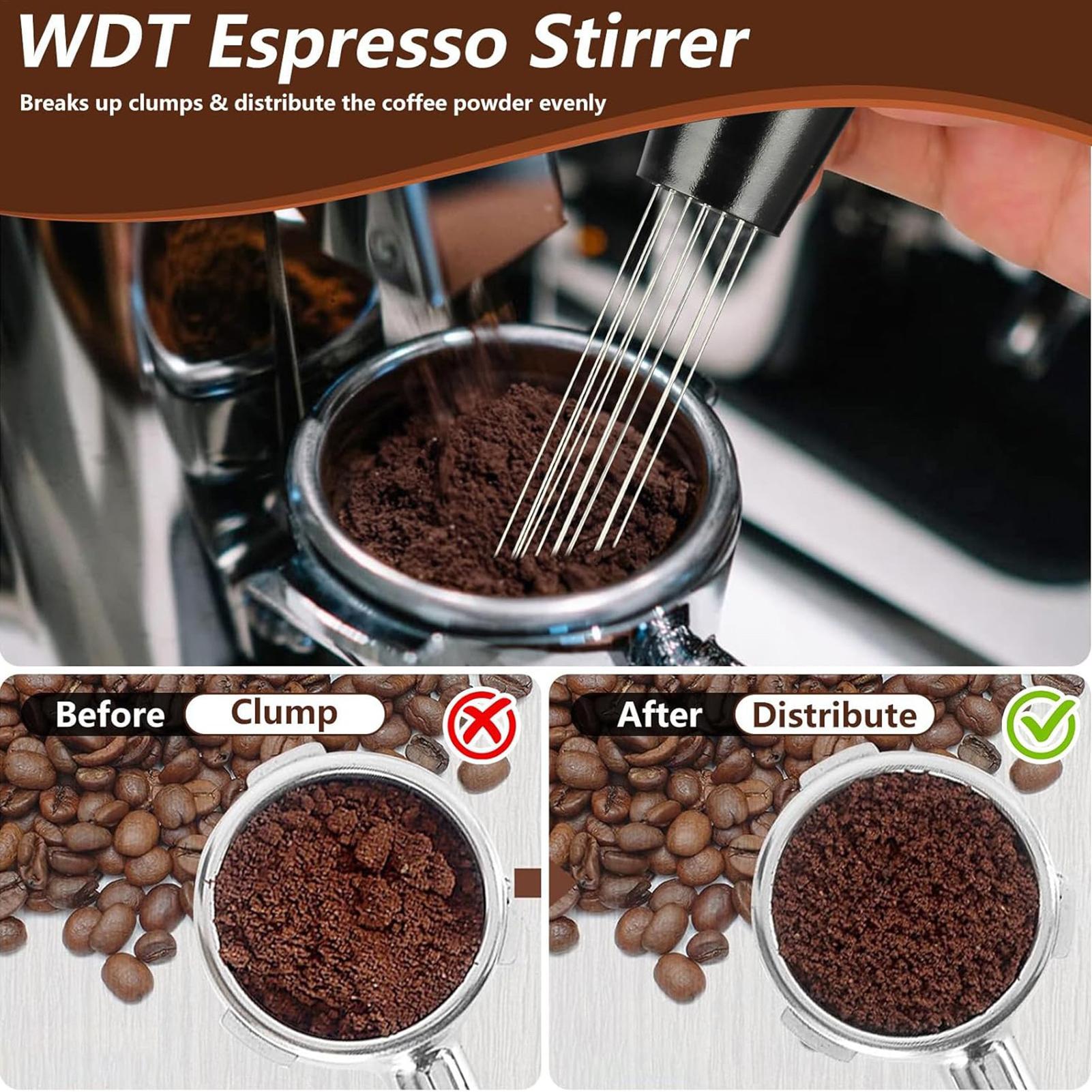 Conjunto de Tamper e Distribui - Espresso Tamper Set avaliação e preço