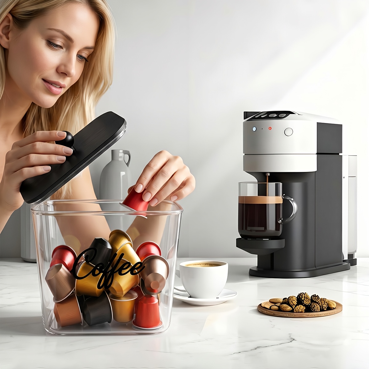 Suporte para Cápsulas de Café  - Coffee Equipment Organizer avaliação e preço