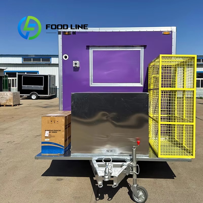 Carrinho de Comida Móvel Perso - Mobile Coffee Van Equipment avaliação e preço