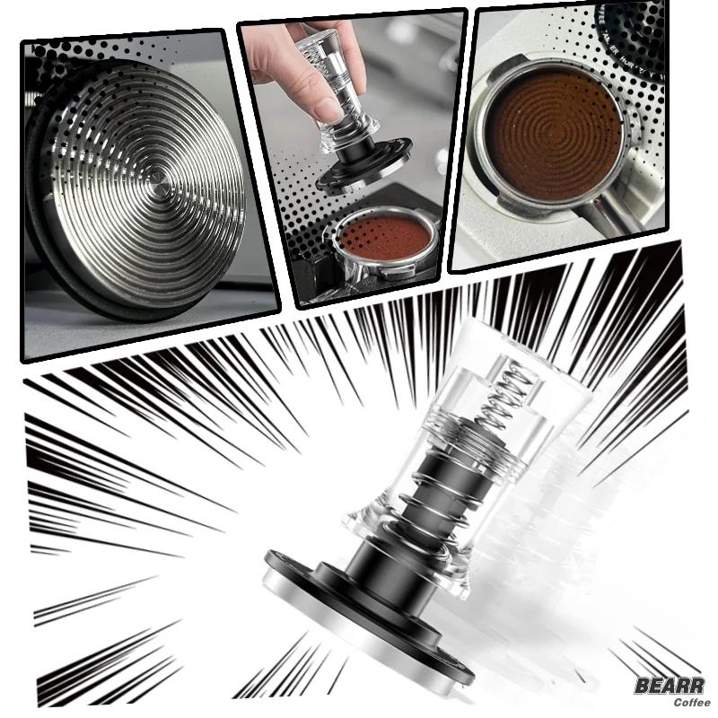 Double Spring Acrílico Café Ta - Espresso Tamper Set avaliação e preço