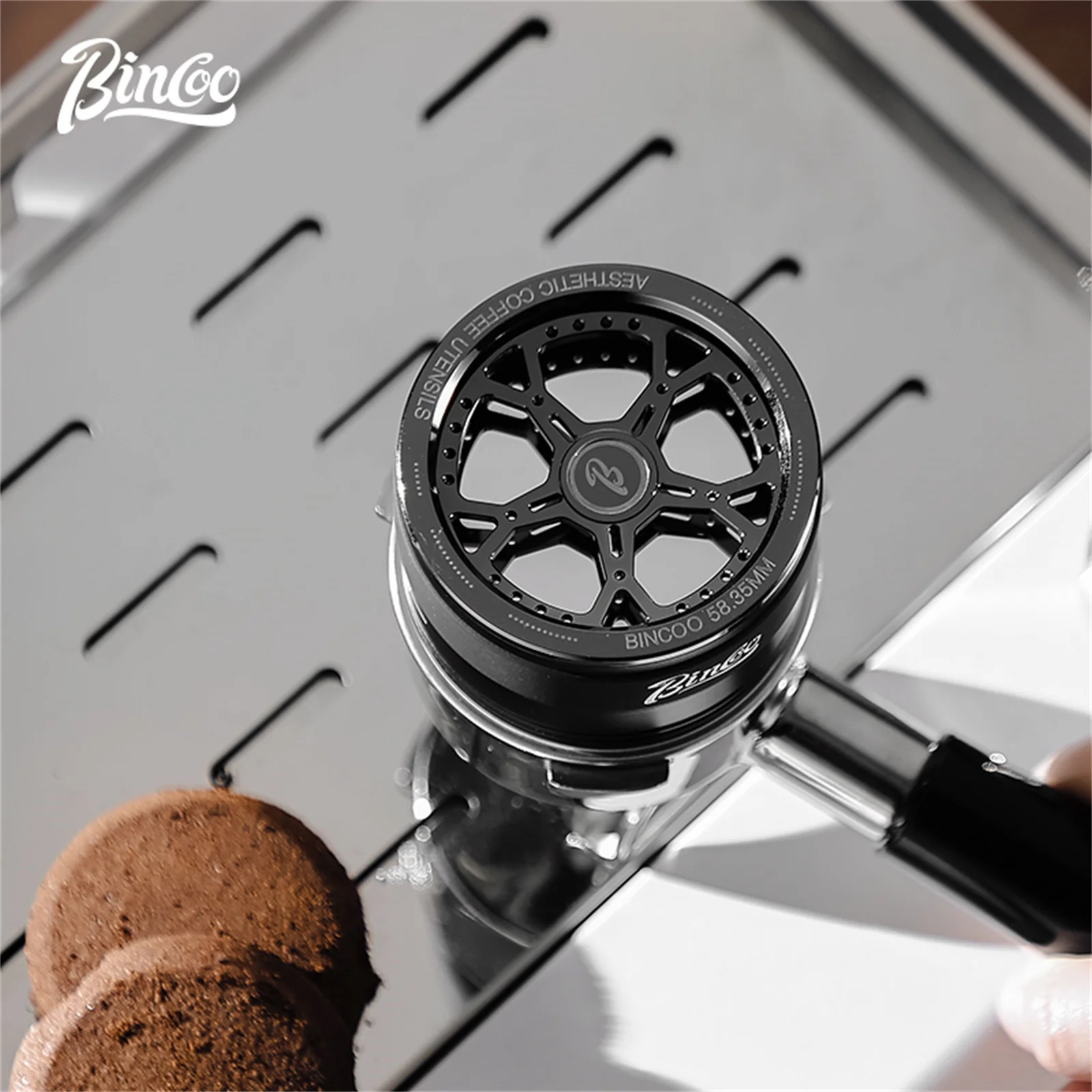 Bincoo 58mm portátil nivelador - Espresso Tamper Set avaliação e preço