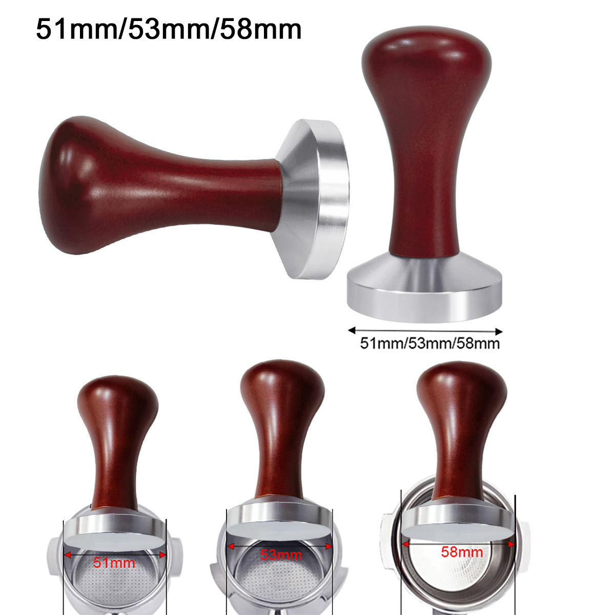 51mm 53mm 58mm Espresso Tamper - Espresso Tamper Set avaliação e preço
