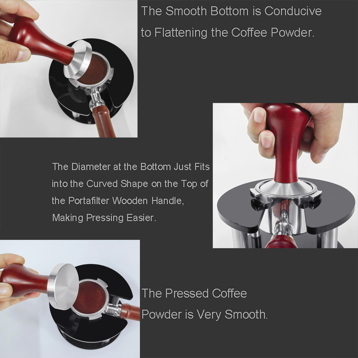 51mm 53mm 58mm Espresso Tamper - Espresso Tamper Set avaliação e preço