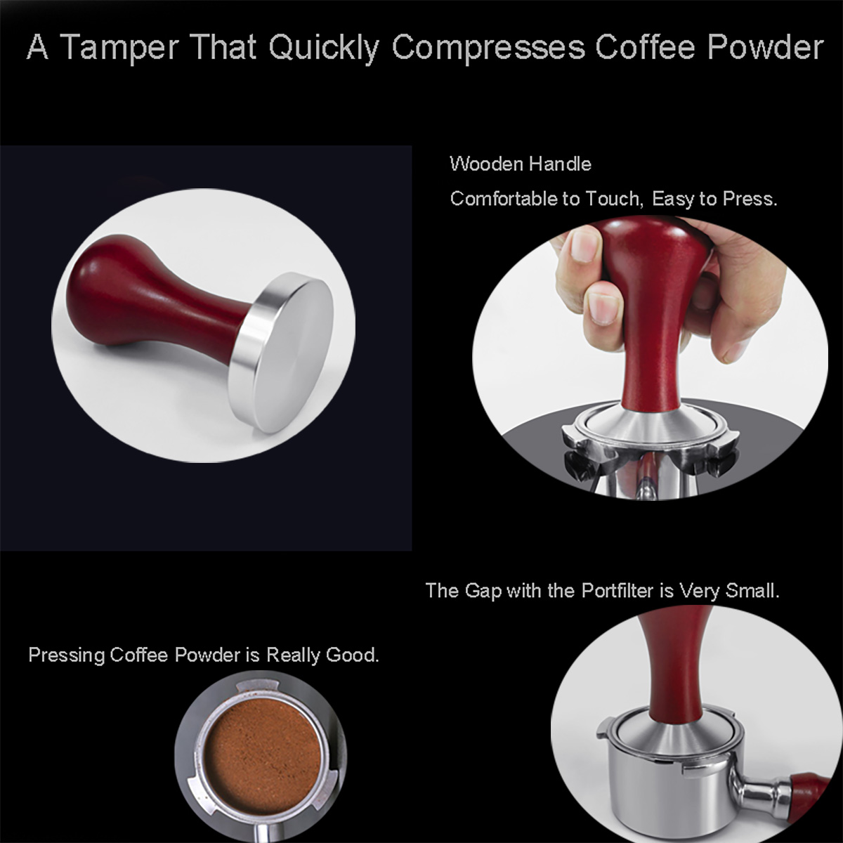 51mm 53mm 58mm Espresso Tamper - Espresso Tamper Set avaliação e preço