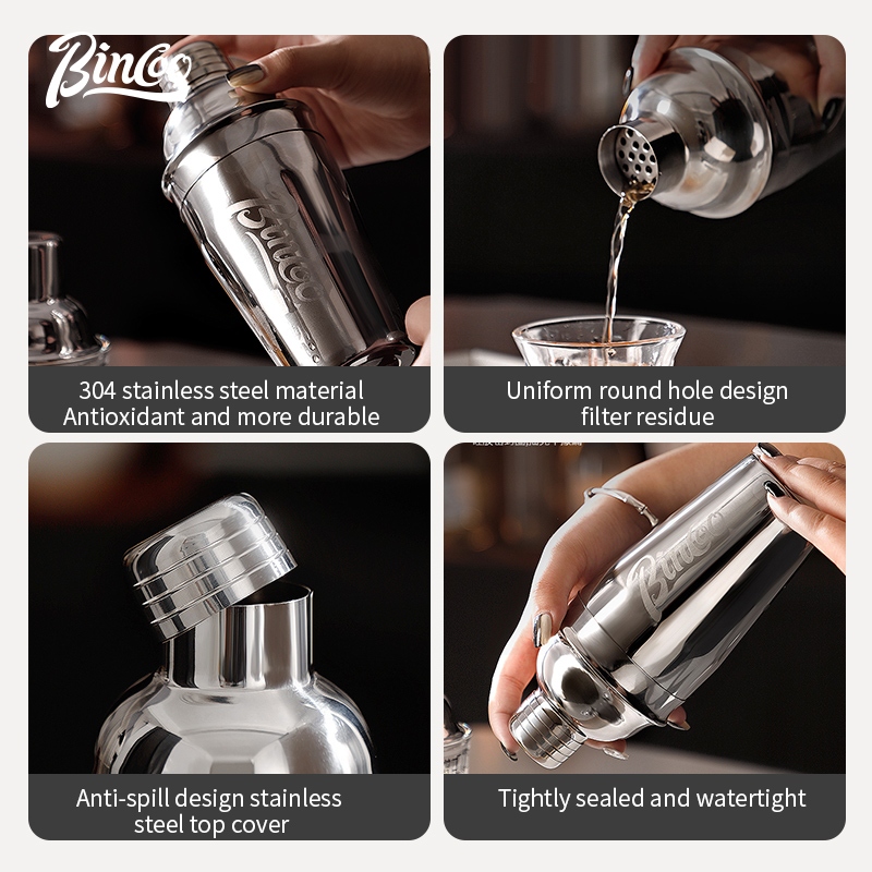 Conjunto de Copos Shaker de Aç - Coffee Equipment And Tools avaliação e preço