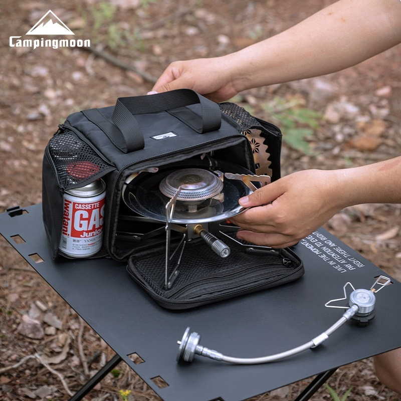 CAMPINGMOON BKXD-5F-B Cartão P - Coffee Equipment Organizer avaliação e preço