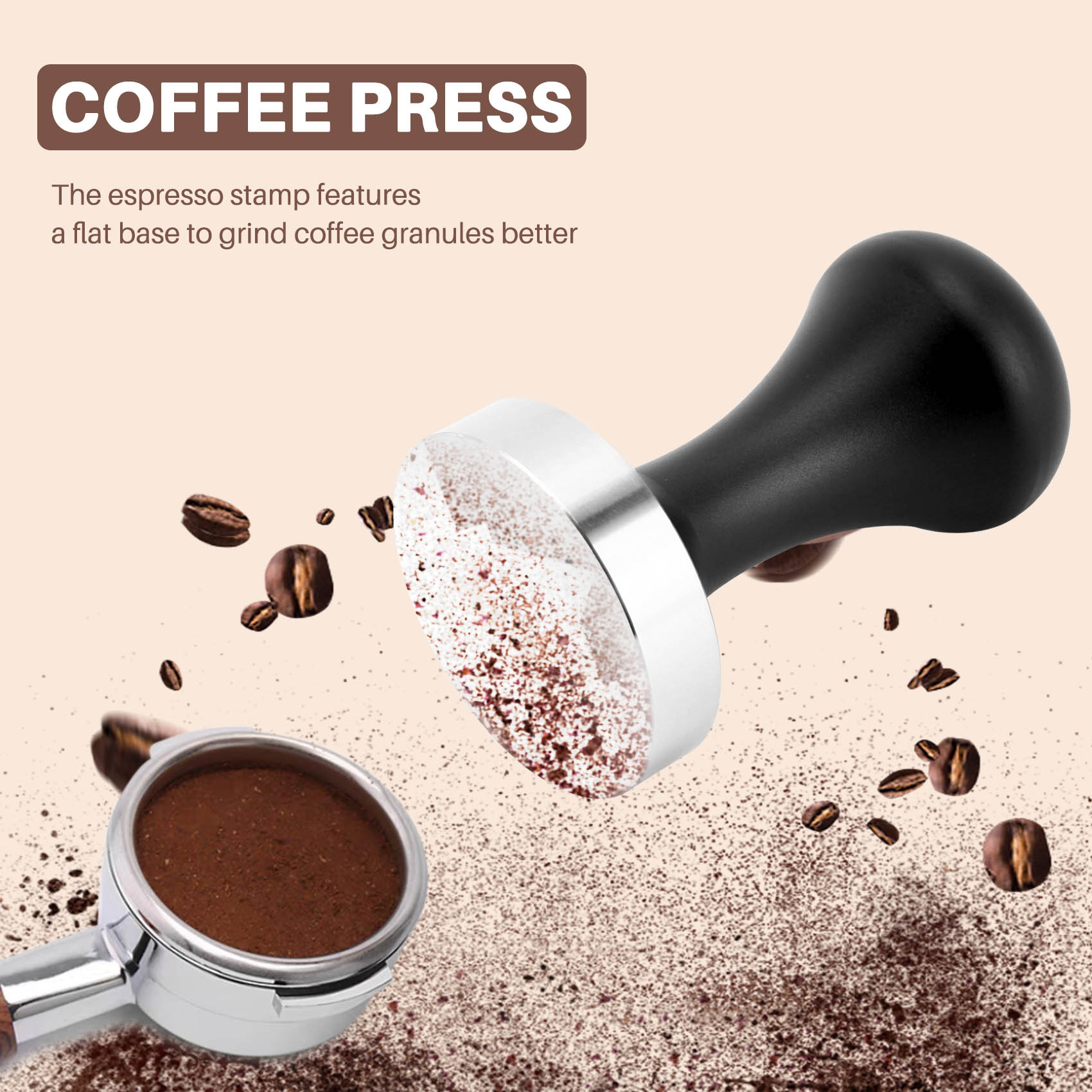 【OFERTA RELÂMPAGO!】Conjunto de - Espresso Tamper Set avaliação e preço