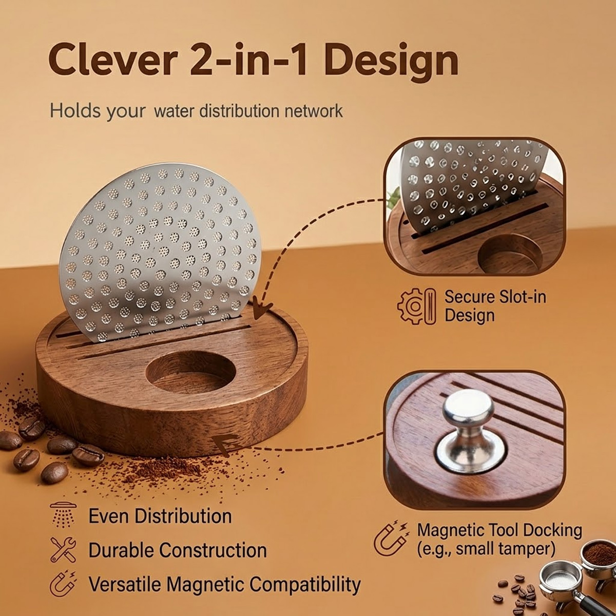 Tela de Puck para Espresso de  - Coffee Equipment Organizer avaliação e preço