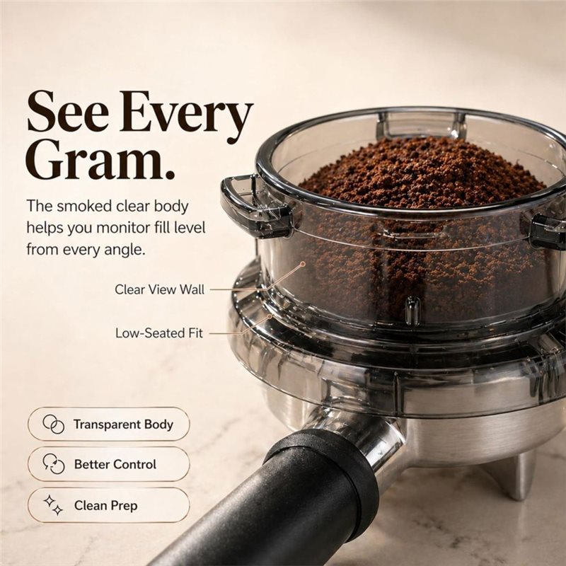 B51CNOVO! Funil de dosagem Twi - Breville Espresso Barista Touch avaliação e preço