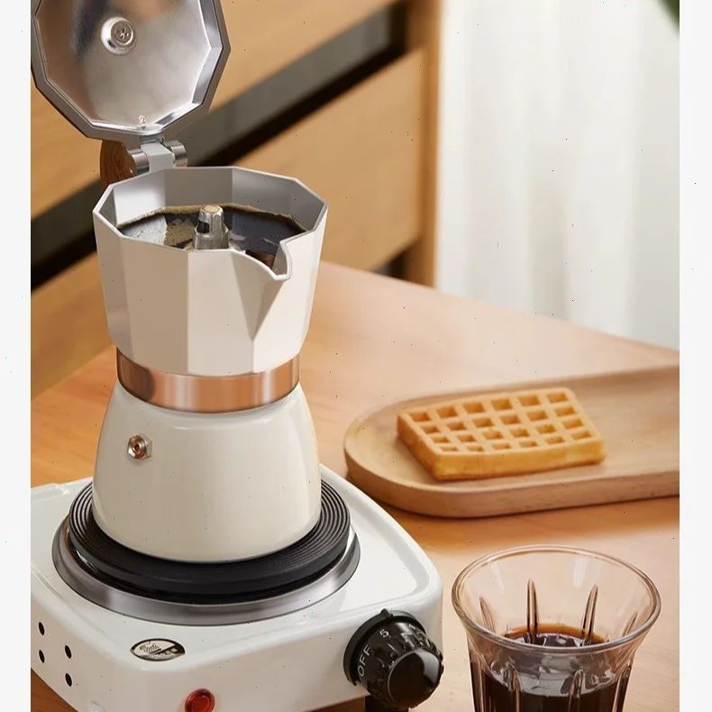Pote moka de fundo redondo, vá - Coffee Equipment avaliação e preço